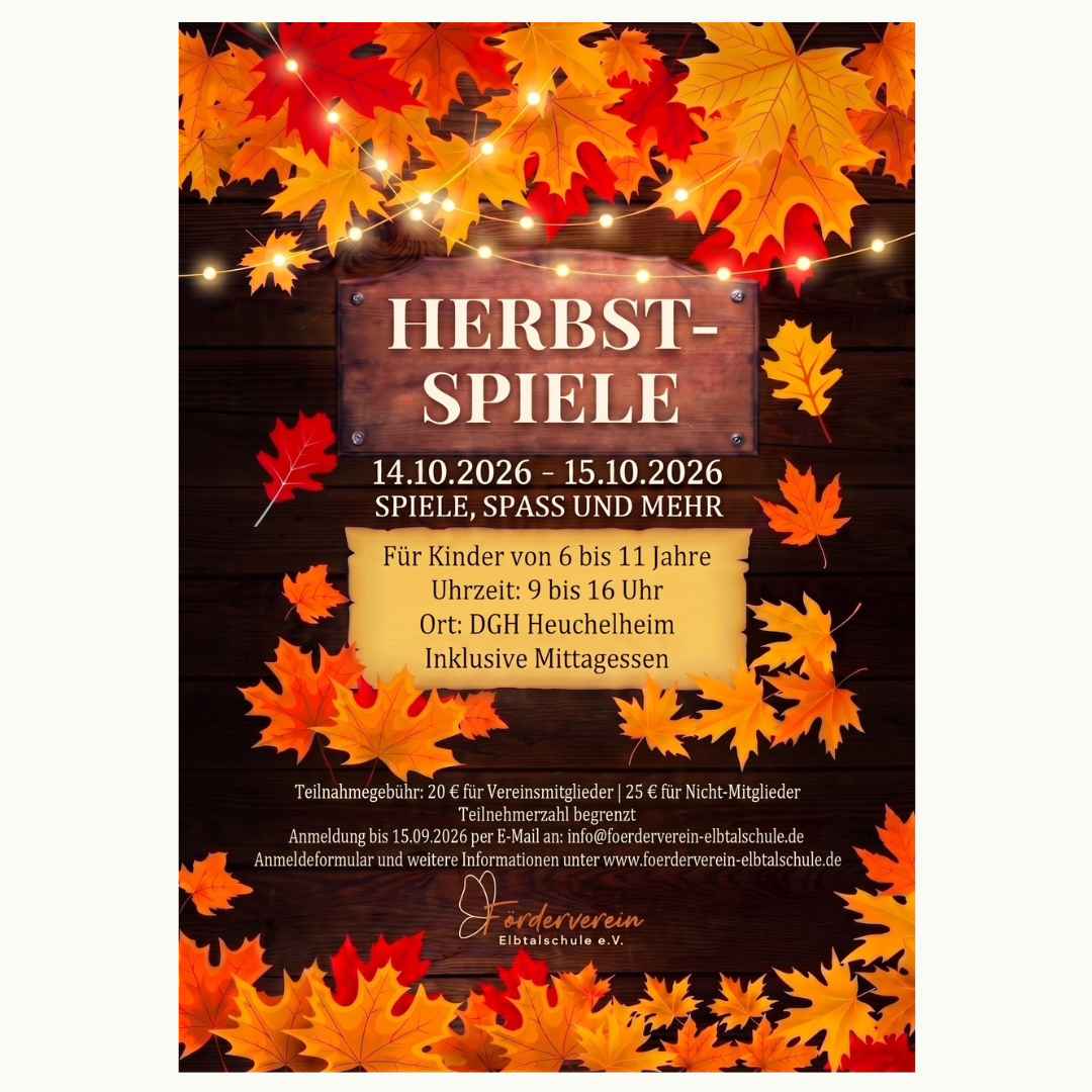 herbstspiele kinder in elbtal Herbstferien